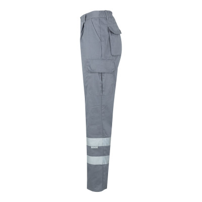 VL ASCLEPIUS. Multi-pocket twill trousers (200g/m²), in cotton (35) and polyester (65)